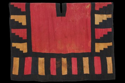 Unku with Staggered and Linear Designs by Nasca Huari style